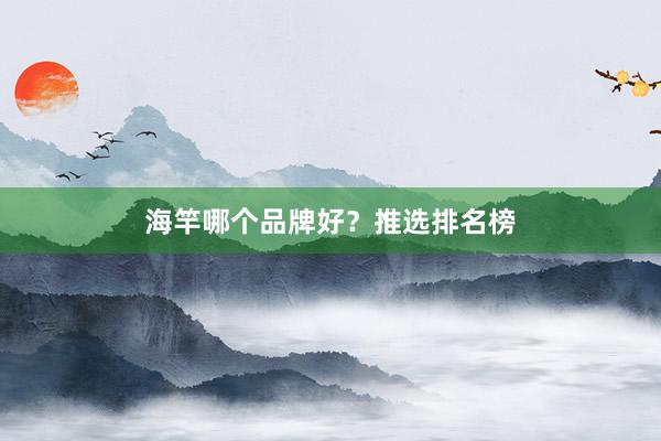 海竿哪个品牌好？推选排名榜